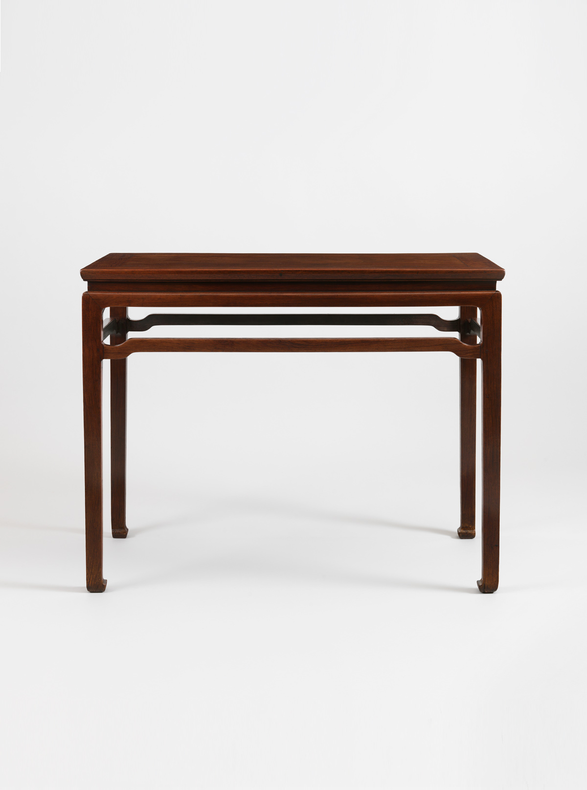希少 sendai suburb Horizontal Table Large 'Esquisse' Ebonized Oak End Table by Design Frères