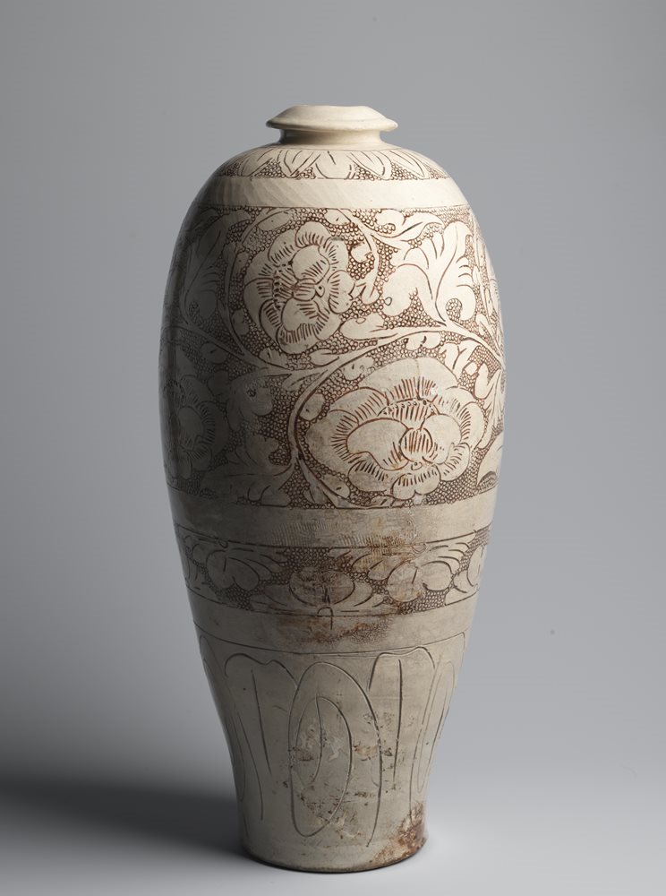 牡丹团纹梅瓶| 精品回顾| Eskenazi Exhibition