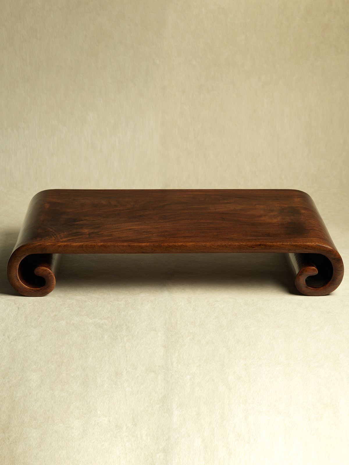 20. Hongmu Large Rectangular Scroll-shaped Stand