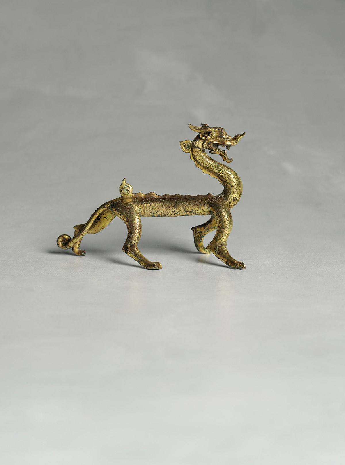 Gilt-bronze Dragon