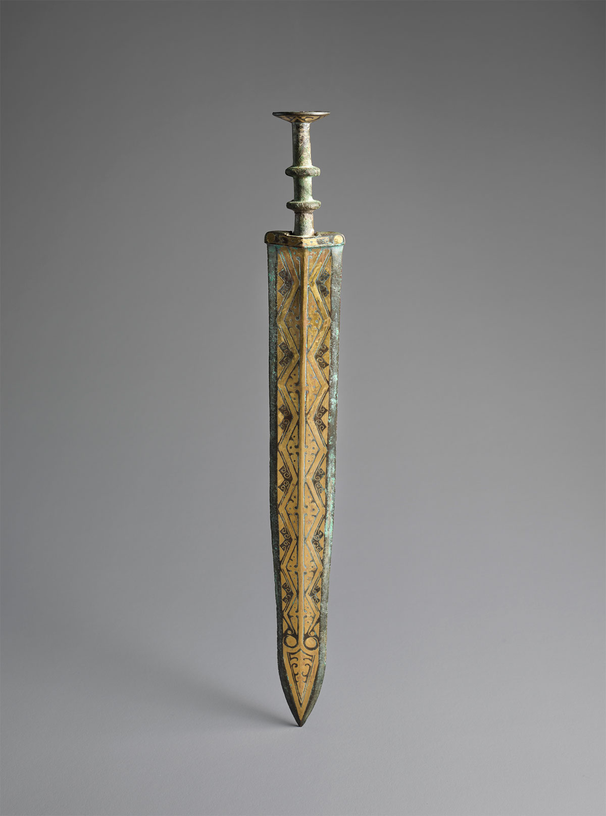 Bronze and Gold Sword