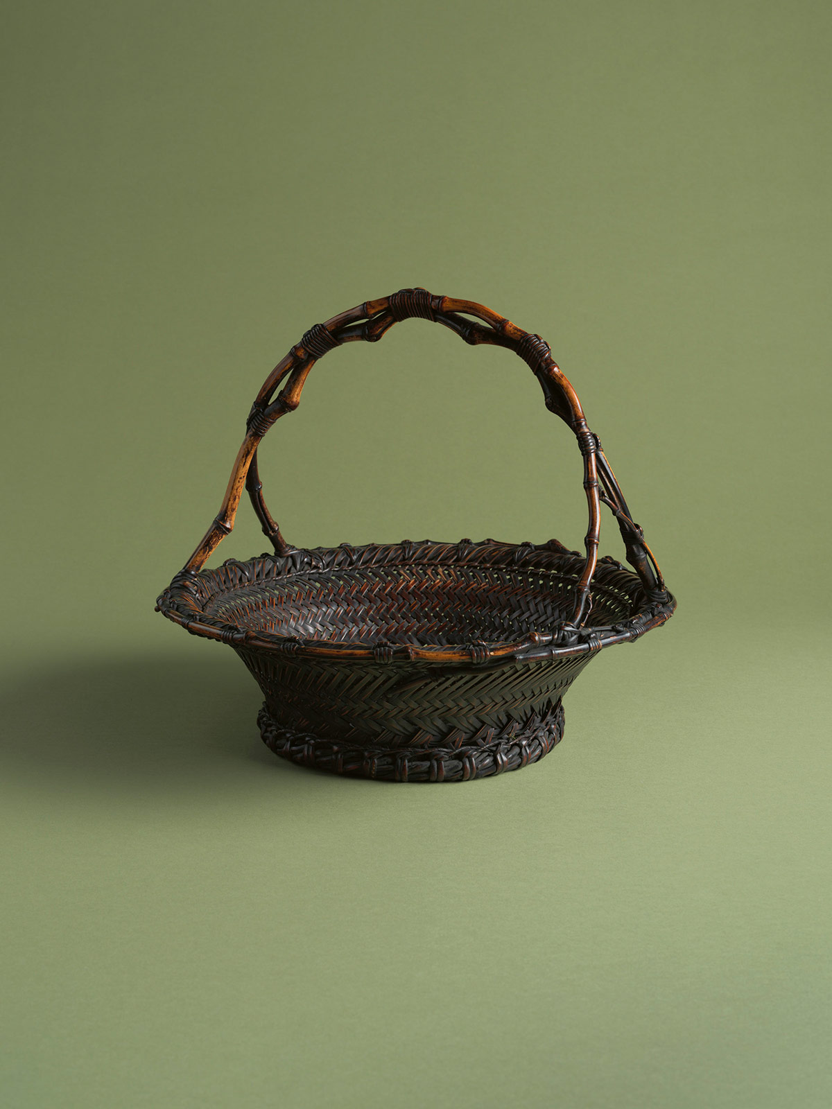 4. Kyūsei (Long Life) fruit basket, ca. 1919