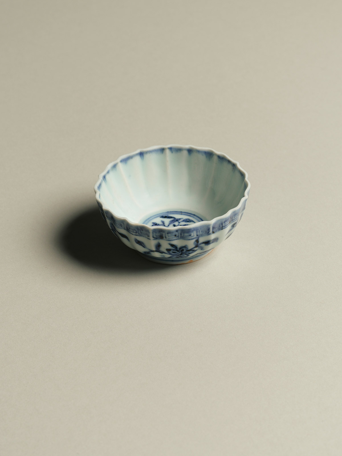 5. Underglaze blue porcelain cup