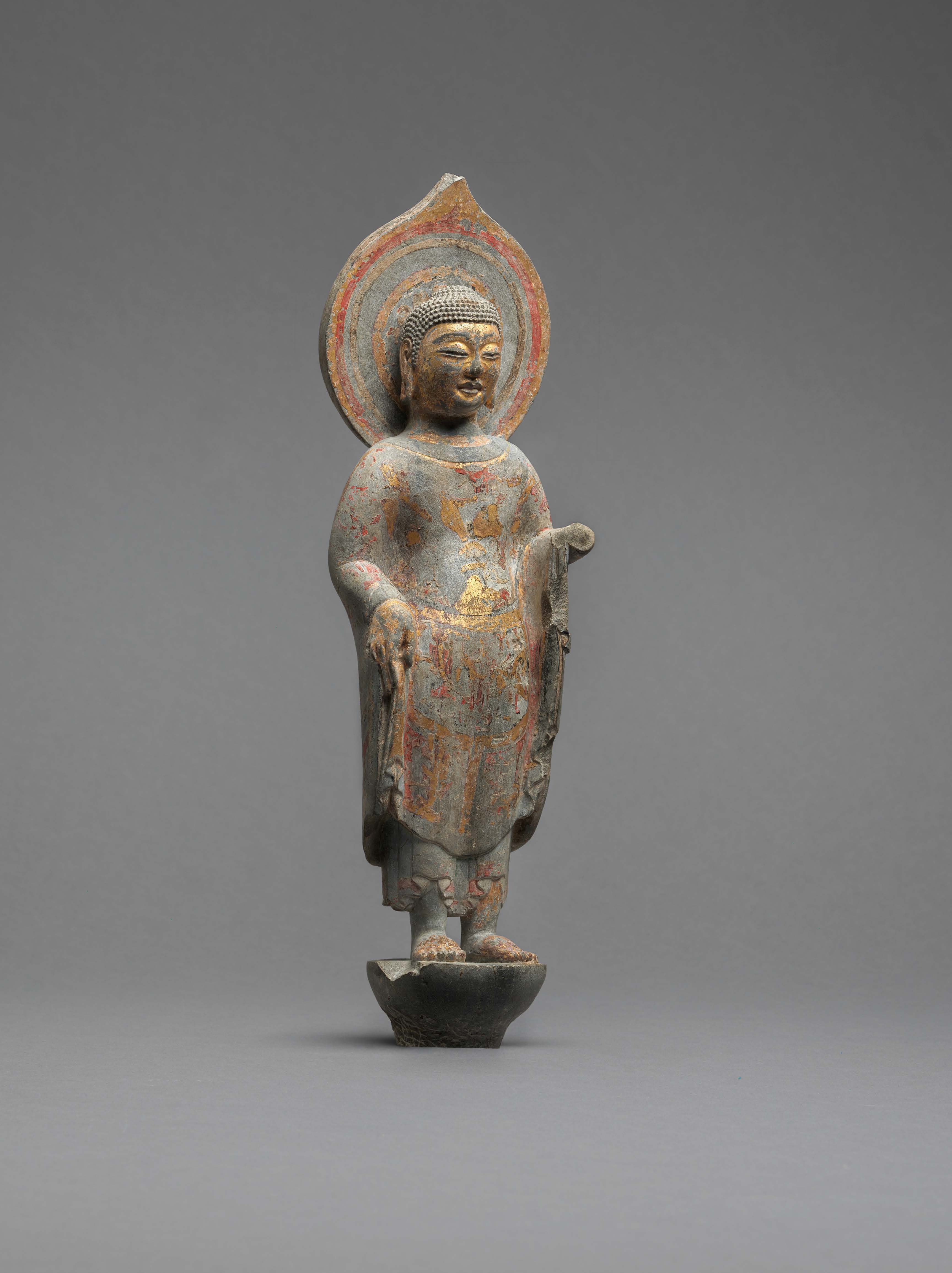 Limestone Buddha