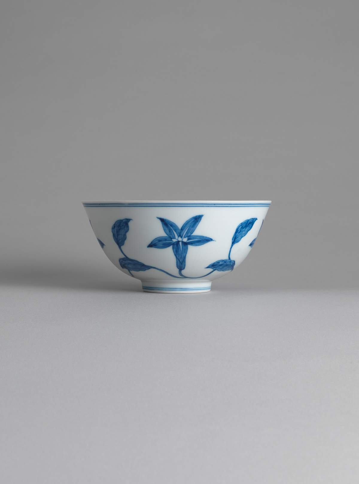 Blue and white porcelain bowl