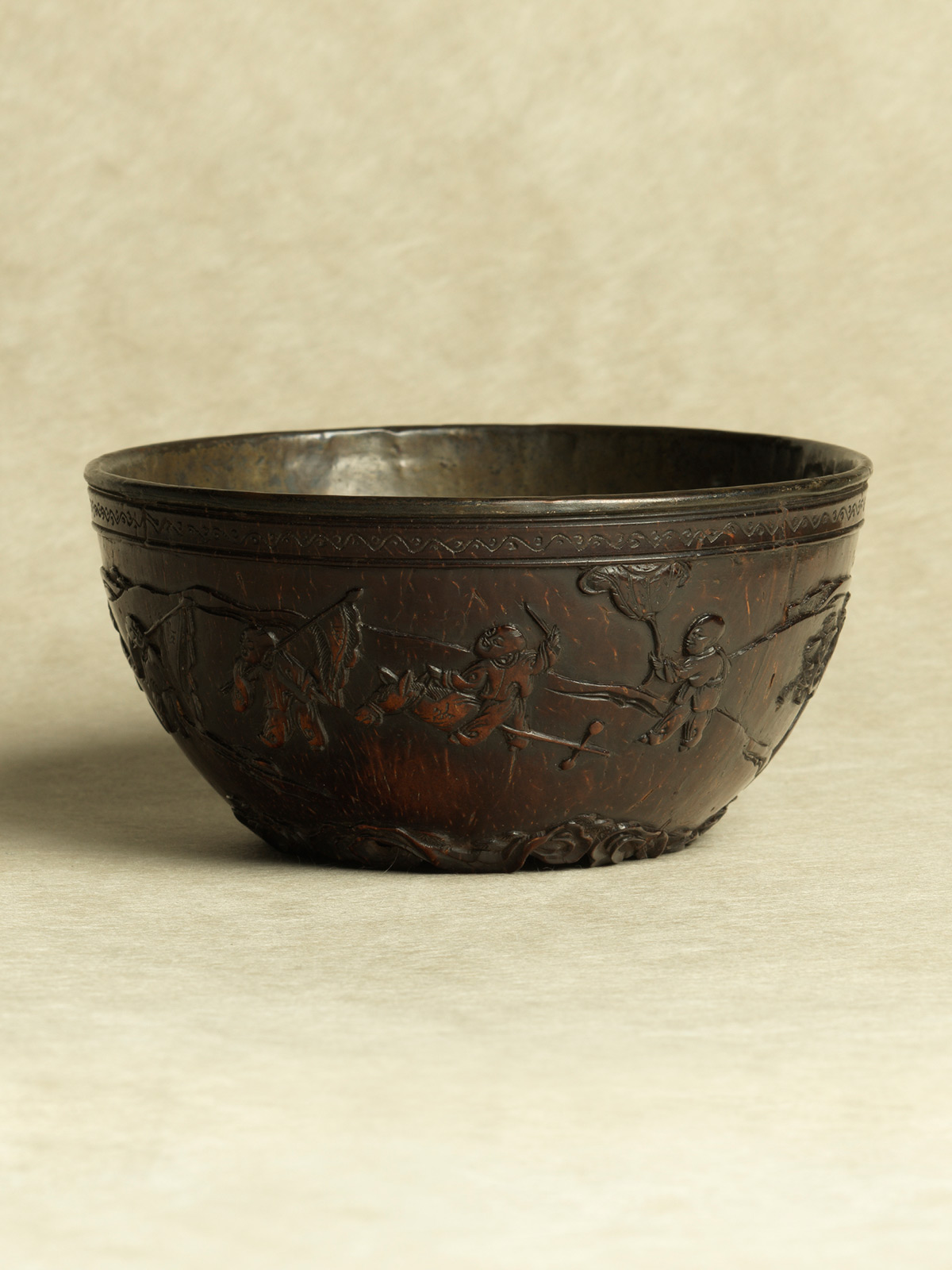 21. Carved Coconut Bowl