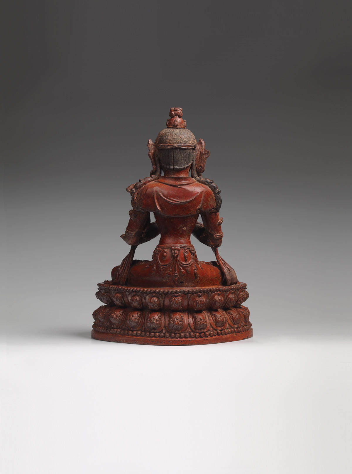 Dry Lacquer Figure of Mañjuśrī