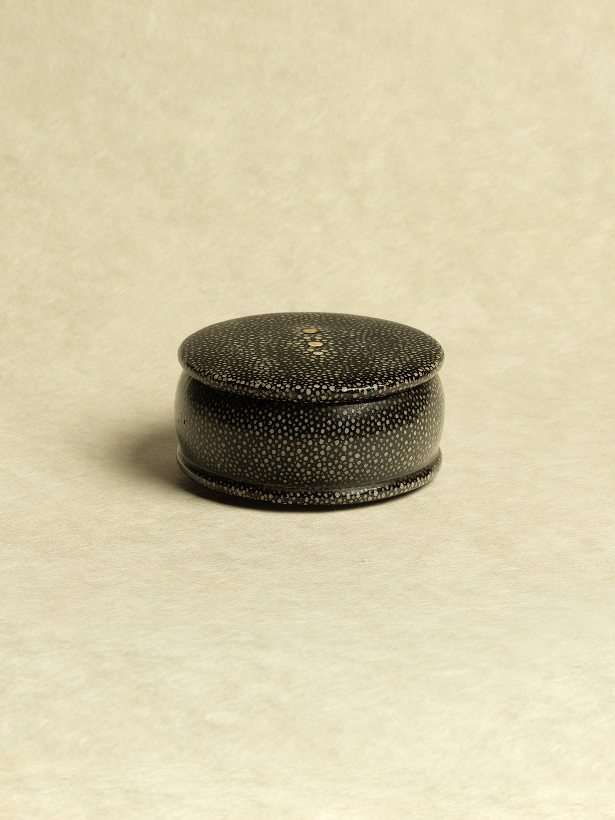 9. Shagreen Circular Box and Cover