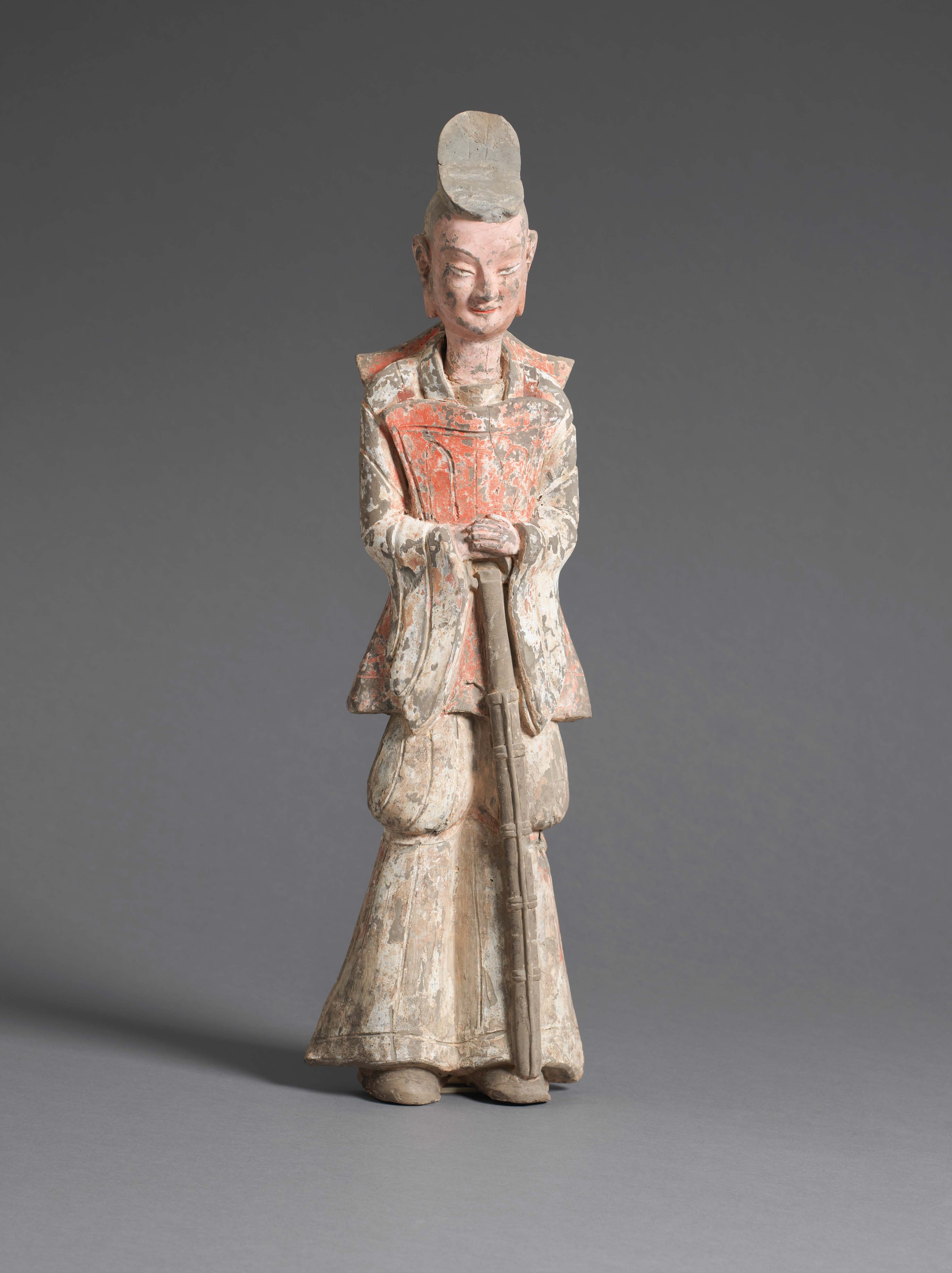 Painted Earthenware Figure