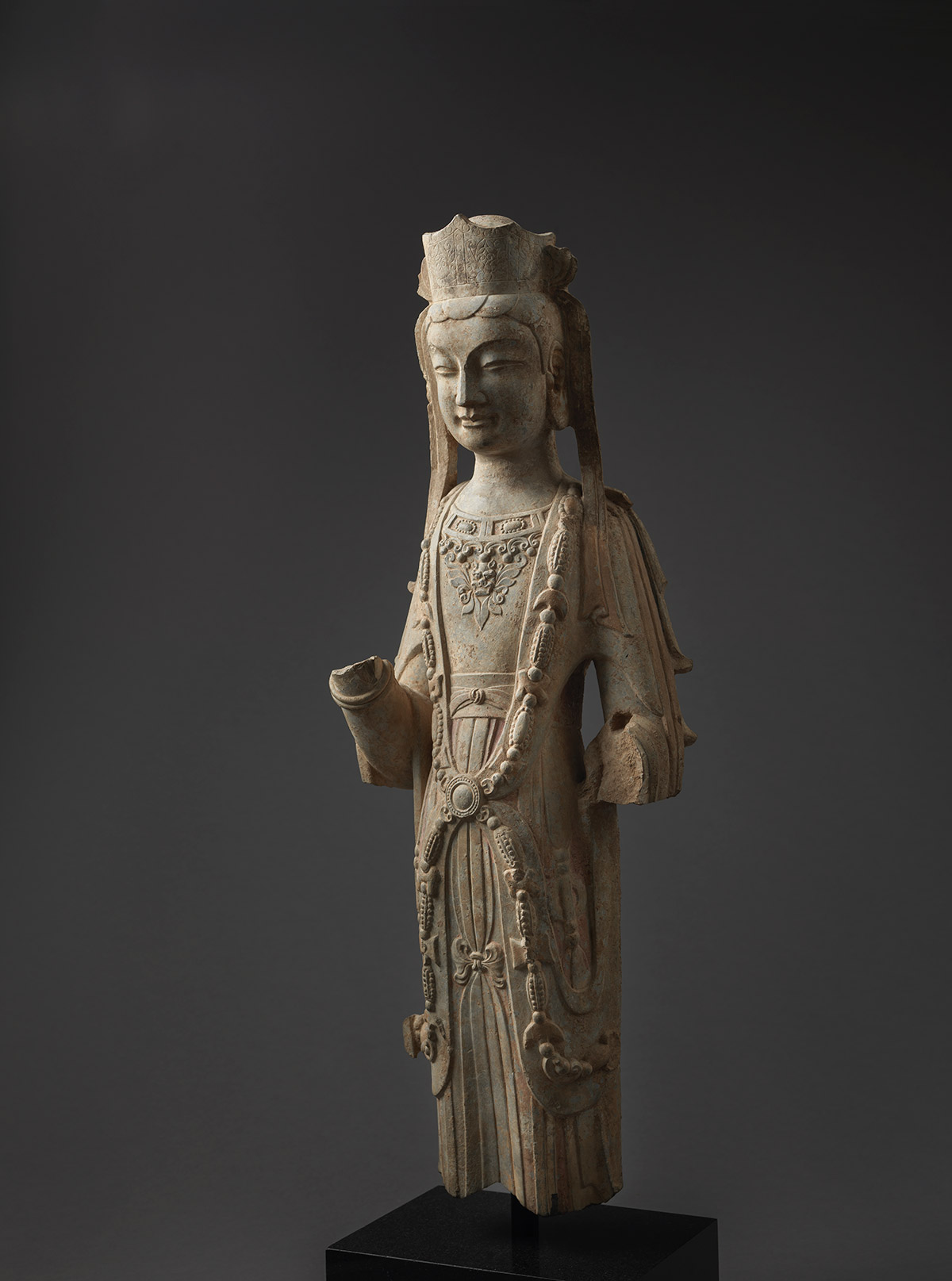 Limestone Bodhisattva